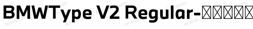 BMWType V2 Regular字体转换